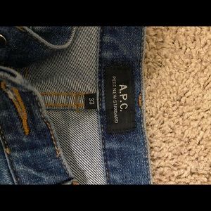 APC jeans